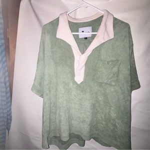 Trombolo terrycloth cabana style shirt. One of my favorite boutiques in NYC.